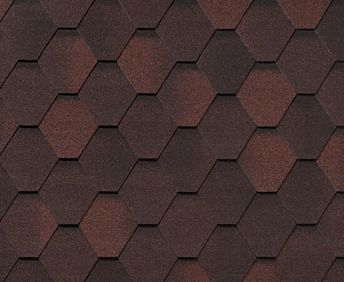 Купить Гибкая черепица Roofshield ПРЕМИУМ Стандарт Гранатовый отлив - изображение 1